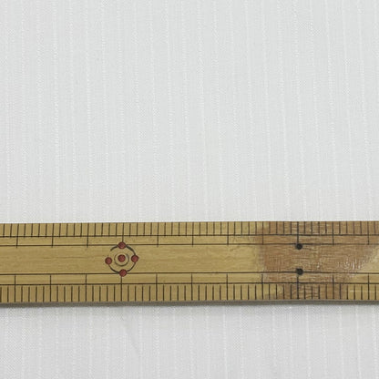 生地 【 リネン ストライプ織 白 】 麻 麻生地 リネン リネン生地 140cm巾 幅広 天然繊維 布 ファブリック ストライプ カフェカーテン マルチクロス 間仕切り のれん テーブルクロス バッグ 小物 エプロン キッチン用品 Textile World TOA