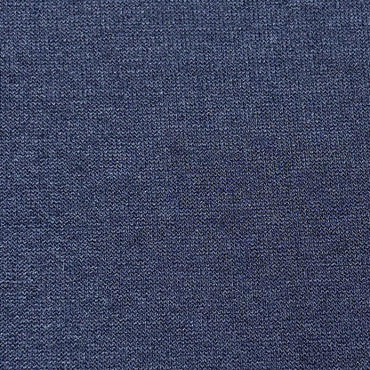 生地【 綿ポリニット ネイビー 】ニット生地 180cm巾 幅広 CPニット 綿混生地 無地 シンプル Tシャツ カットソー ワンピース チュニック スカート パンツ ベビーウェア 犬服 カバーリング 衣装 ハンドメイド 手芸