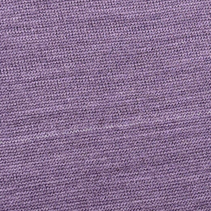 生地【 ニット パープル 】ウールニット ソフトニット 160cm巾 幅広 薄手 薄い ボーダー 縞々 シンプル Tシャツ カットソー ワンピース チュニック スカート パンツ ベビーウェア 犬服 カバーリング 衣装 ハンドメ