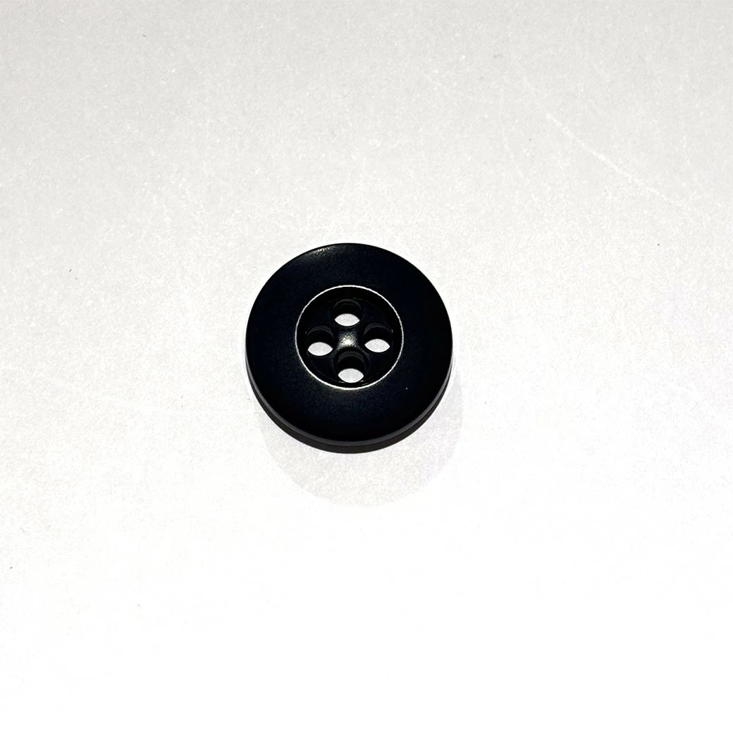 ボタン 【 四つ穴ボタン 紺 17mm 】 4つ穴 ぼたん 釦 シャツボタン ワイシャツ 袖口