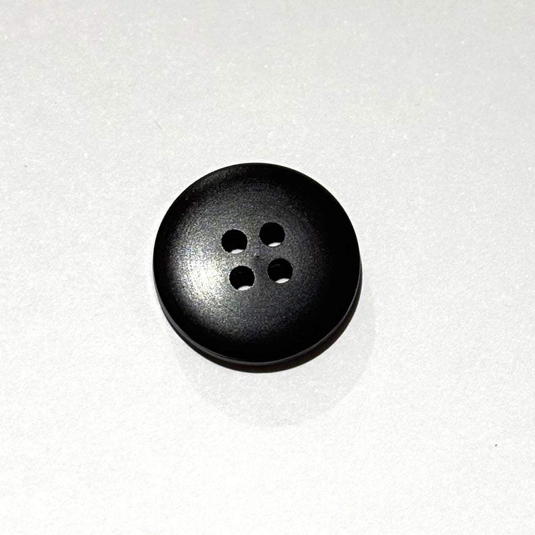 ボタン 【 四つ穴ボタン こげ茶 18mm 】 4つ穴 ぼたん 釦 シャツボタン ワイシャツ 袖口