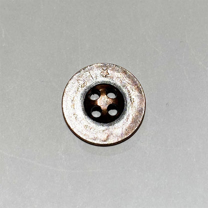 ボタン 【 四つ穴ボタン ブロンズ 20mm 】 4つ穴 ぼたん 釦 シャツボタン ワイシャツ 袖口