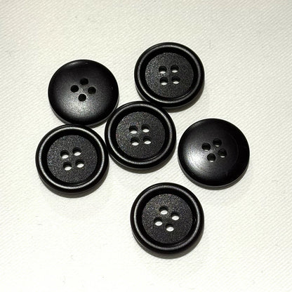 ボタン 【 四つ穴ボタン 茶色 20mm 】 4つ穴 ぼたん 釦 シャツボタン ワイシャツ 袖口