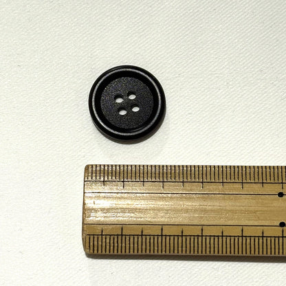 ボタン 【 四つ穴ボタン 茶色 20mm 】 4つ穴 ぼたん 釦 シャツボタン ワイシャツ 袖口