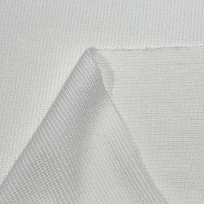 生地 【 極ワッフルリブニット 白 】 ニット生地  リブニット生地 リブ ニット 生地 定番 なめらか カットソー トップス パンツ タンクトップ ベビー用品 ベビー服 子ども服 犬服 シンプル 無地柄 無地 ぬいぐるみ 綿生地