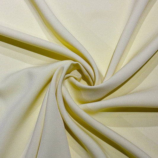 生地 【 ストレッチトロ レモン 】 トロストレッチ生地  無地 無地色 無地カラー ポリエステル