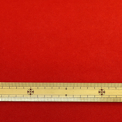 生地 【 6号帆布 赤 】 帆布 キャンバス 帆布生地 6号 ハンプ ハンプ生地 キャンバス生地 帆布布 綿 綿生地 無地 無地生地 トートバッグ 帆布バッグ 帆布トート リュックサック エプロン バッグ レッスンバッグ イン