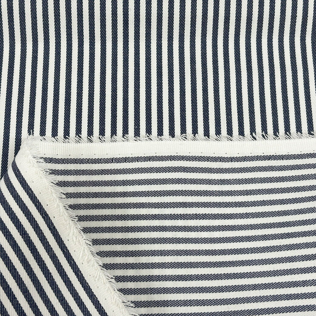 生地 【 ヒッコリー 】 デニム デニム生地 デニム布地 ストライプ