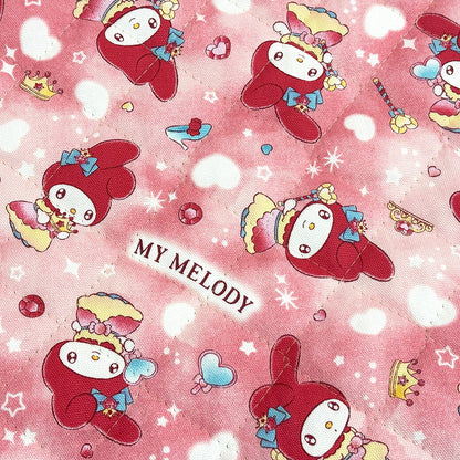 生地 【 マイメロ キルティング レッド 】 マイメロ マイメロディ サンリオ キルト生地 キルティング 生地 女の子 キャラクター キャラ生地 入園 入学 新学期準備 幼稚園 バッグ トート レッスンバッグ 習い事バッグ 手
