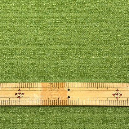 生地 【 スラブ織 グリーン 】 スラブ織物 スラブ生地 100cm巾 ポリエステル 無地 スラブヤーン ナチュラル ベッドリネン クッションカバー 枕カバー 掛け布団カバー シーツ ワンピース スカート パンツ カジュアル 凸凹