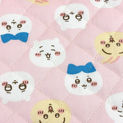 生地 【 ちいかわ キルティング ピンク 】 ちいかわ ちいかわ生地 キルト生地 キルティング 生地 男の子 女の子 キャラクター生地 うさぎ ハチワレ 入園 入学 新学期準備 幼稚園 可愛い レッスンバッグ 習い事バッグ ト