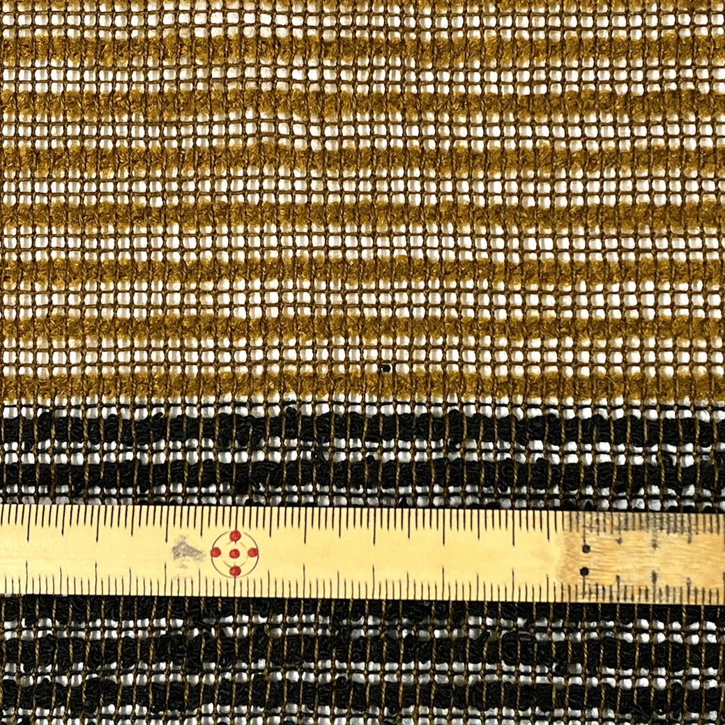 生地 【 難燃カネカロン ブラウン 】 100cm巾 1m以上/100cm単位 難燃カネカロン生地