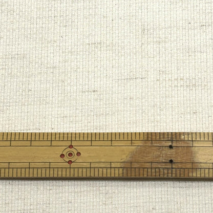 生地 【 グリーンマイルメッシュ 生成 】 インテリア生地 綿混生地 麻 リネン 144cm巾 布 ファブリック 無地 インテリア バッグ ポーチ 小物 道着 装飾 マルチクロス 間仕切り のれん クッションカバー Texti