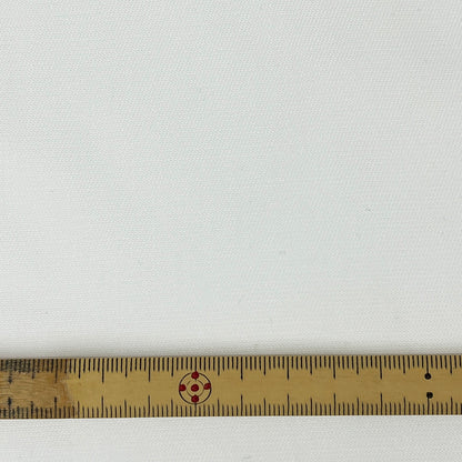 生地 【 逆綾ツイルストレッチ オフ白 】 ツイル生地 逆綾織 135cm巾 畝 綿混 ポリエステル ポリウレタン