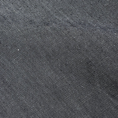 生地 【 KUROKI 硫化染めデニム 8OZ グレー 】 デニム生地 146cm巾 幅広 無地 定番 ヴィンテージ 古着 8オンス ライトオンス 綿100％