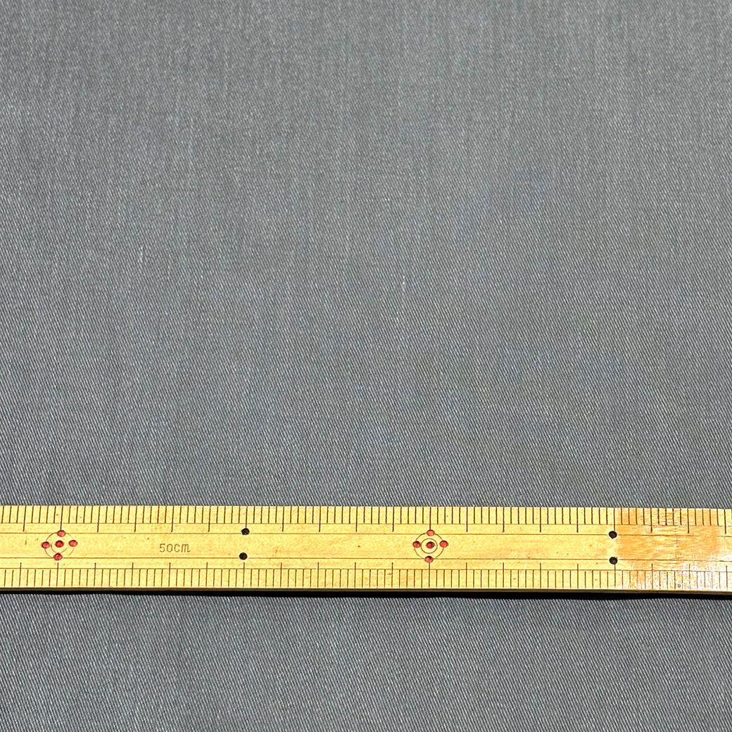生地【 コットンピーチスキン グレー 】ピーチ起毛生地 147cm巾 幅広 綿100％ コットン 無地