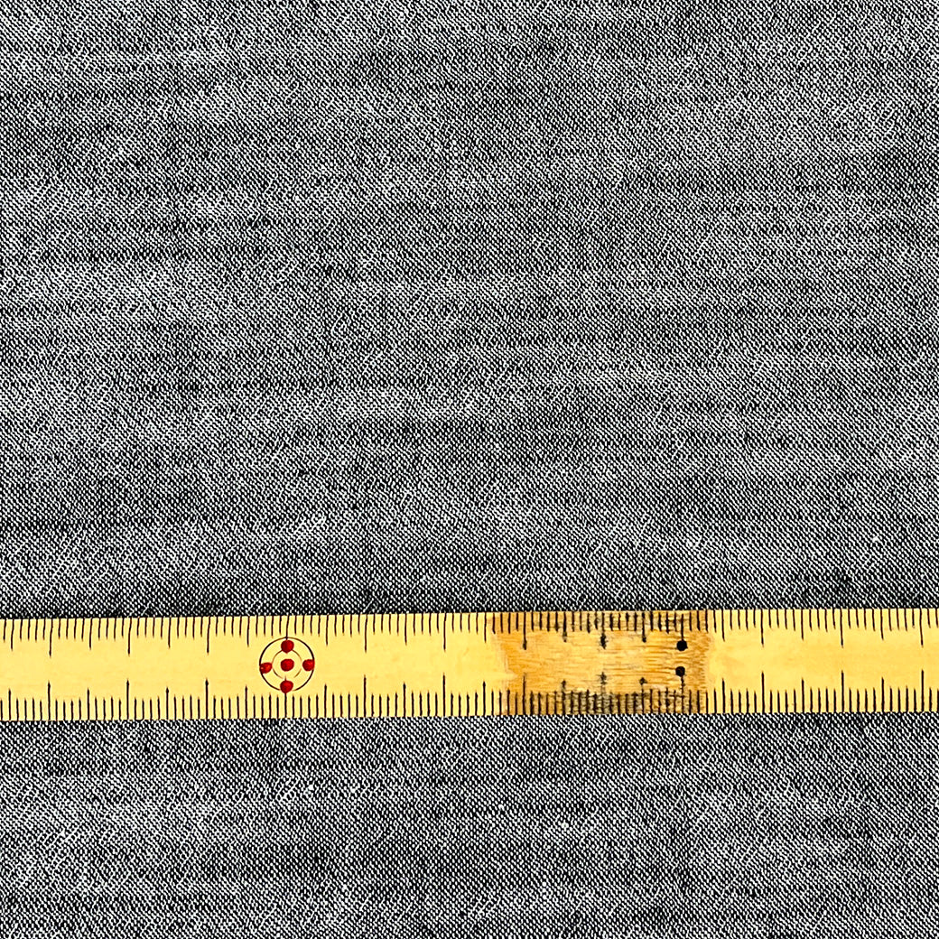 生地 【 先染 コットンリネン 楊柳 白黒 】 先染め生地 綿麻 140cm巾 幅広 凹凸 天然繊維