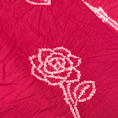 【訳あり】 【 有松絞り 薔薇 赤色 12.1m巻き 巾40cm 】 生地 一反 巻き売り 有松染め 鳴海絞り 有松鳴海絞り 浴衣生地 甚平生地