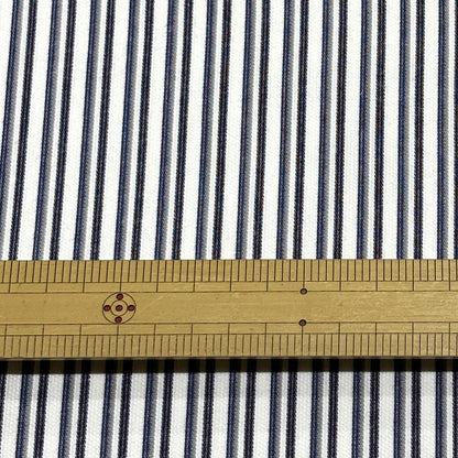 生地 【 先染め 播州織 】 特価 播州織り 先染め生地 145cm巾 ストライプ ボーダー 縞縞 しましま 綿生地 コットン 綿100％ エプロン テーブルクロス スカート トップス カーテン 帽子 キャップ インテリア ク