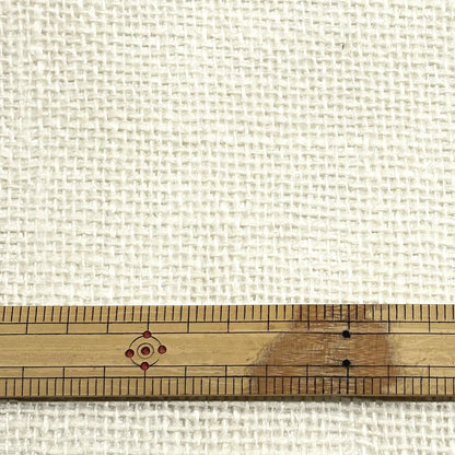 生地 【 ジュート麻 白 】 ジュート  麻生地  巾112cm リネン100％