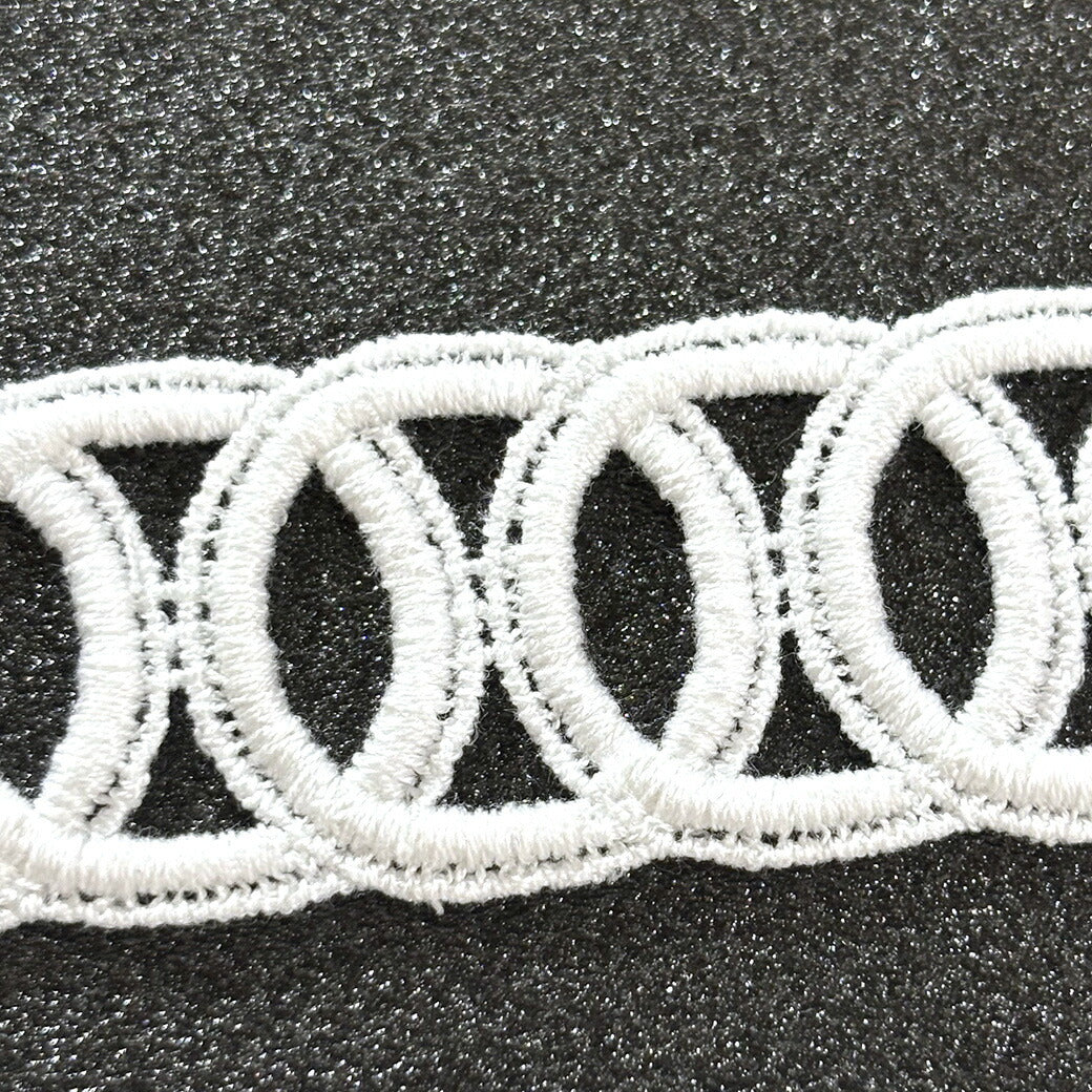 リボン【 モチーフレース I 白 】レースリボン 刺繍リボン サークル 刺繍 レース刺繍 刺繍テープ ハンドメイド資材 可愛い 手芸用テープ リボンテープ 洋裁 ハンドメイド 手芸用 パーツ 布雑貨 副材 手芸副材 フリル カ