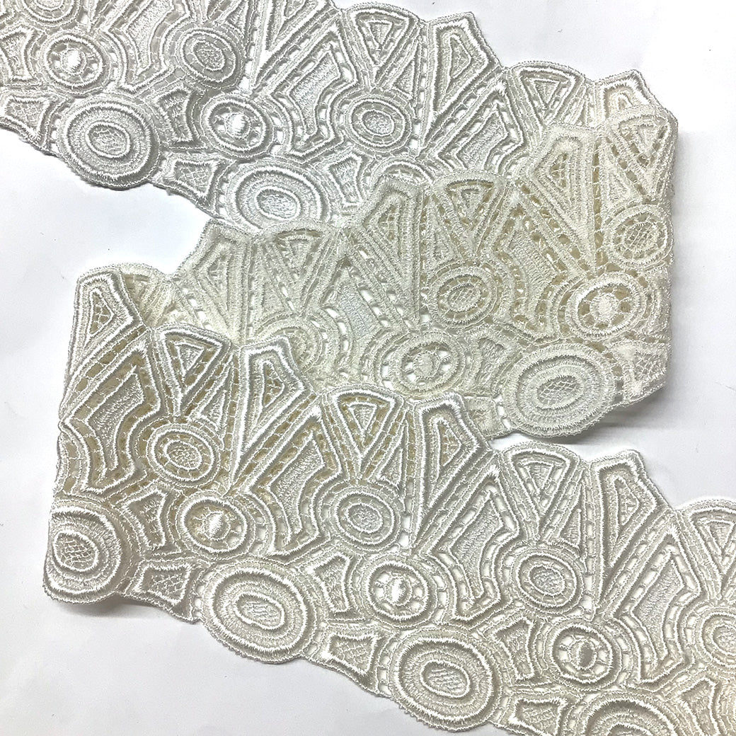リボン【 モチーフレース Z 白 】 レースリボン 刺繍リボン – TEXTILE