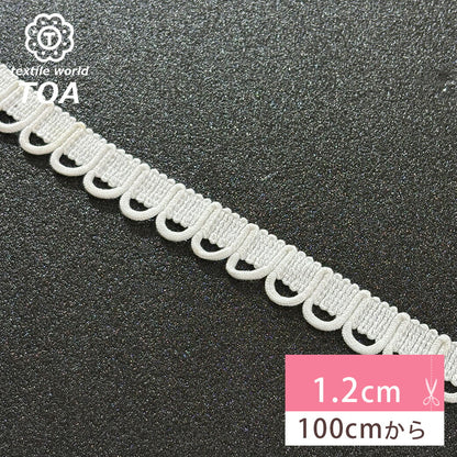 リボン【 レース M05 レーヨンブレード オフ 】レースリボン 刺繍リボン 半円 レース刺繍 刺繍テープ ハンドメイド資材 可愛い 手芸用テープ リボンテープ 洋裁 ハンドメイド 手芸用 パーツ 布雑貨 副材 手芸副