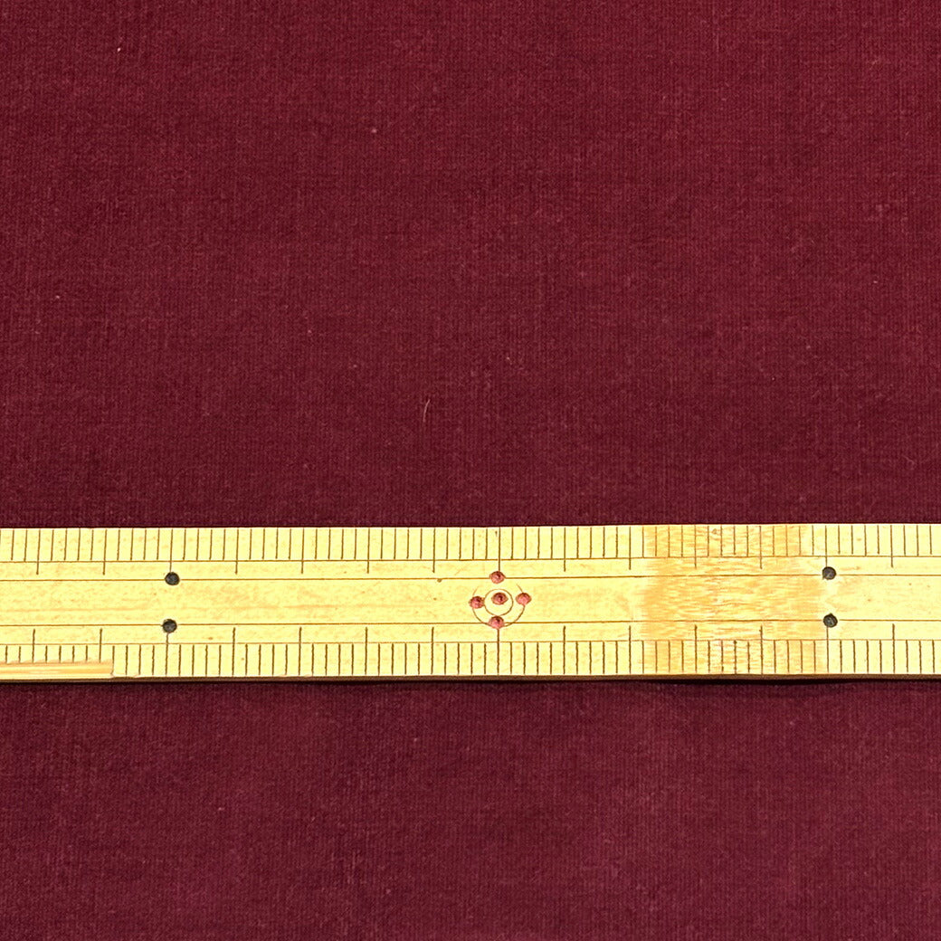 生地 【 貫八綾別珍 ボルドー 】 別珍 貫八綾 92cm巾 無地 綿100%