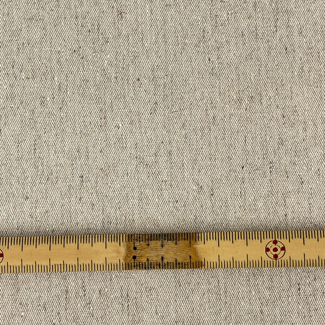 生地 【 ネップ コットンリネン 生成 】 コットンリネン 綿麻 天然素材 ネップ 155cm巾 幅広