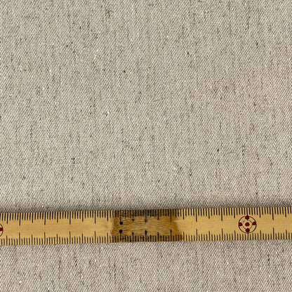 生地 【 ネップ コットンリネン 生成 】 コットンリネン 綿麻 天然素材 ネップ 155cm巾 幅広