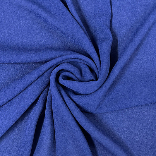 生地 【 ソフト100ｄ 梨地ジョーゼット ネイビー 】 136cm巾 ジョーゼット生地 ポリエステル ドレープ生地