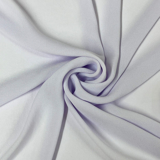 生地 【 ソフト100ｄ 梨地ジョーゼット ラベンダー 】 136cm巾 ジョーゼット生地 ポリエステル ドレープ生地