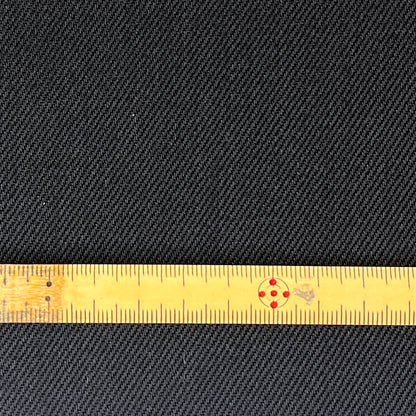生地 【 カツラギ コットンテンセル 黒 】 カツラギ生地 葛城 綾織 152cm巾 幅広 綿混 テンセル 厚手
