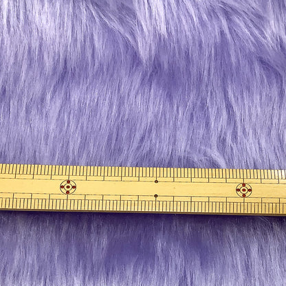 生地 【 パステルファー パープル 】 フェイクファー生地 巾150cm アクリル