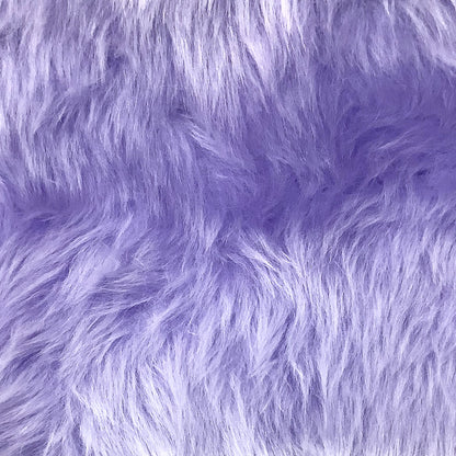 生地 【 パステルファー パープル 】 フェイクファー生地 巾150cm アクリル