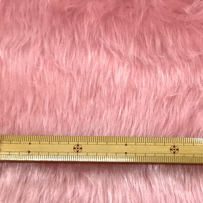 生地 【 パステルファー ピンク 】 フェイクファー生地 巾150cm アクリル
