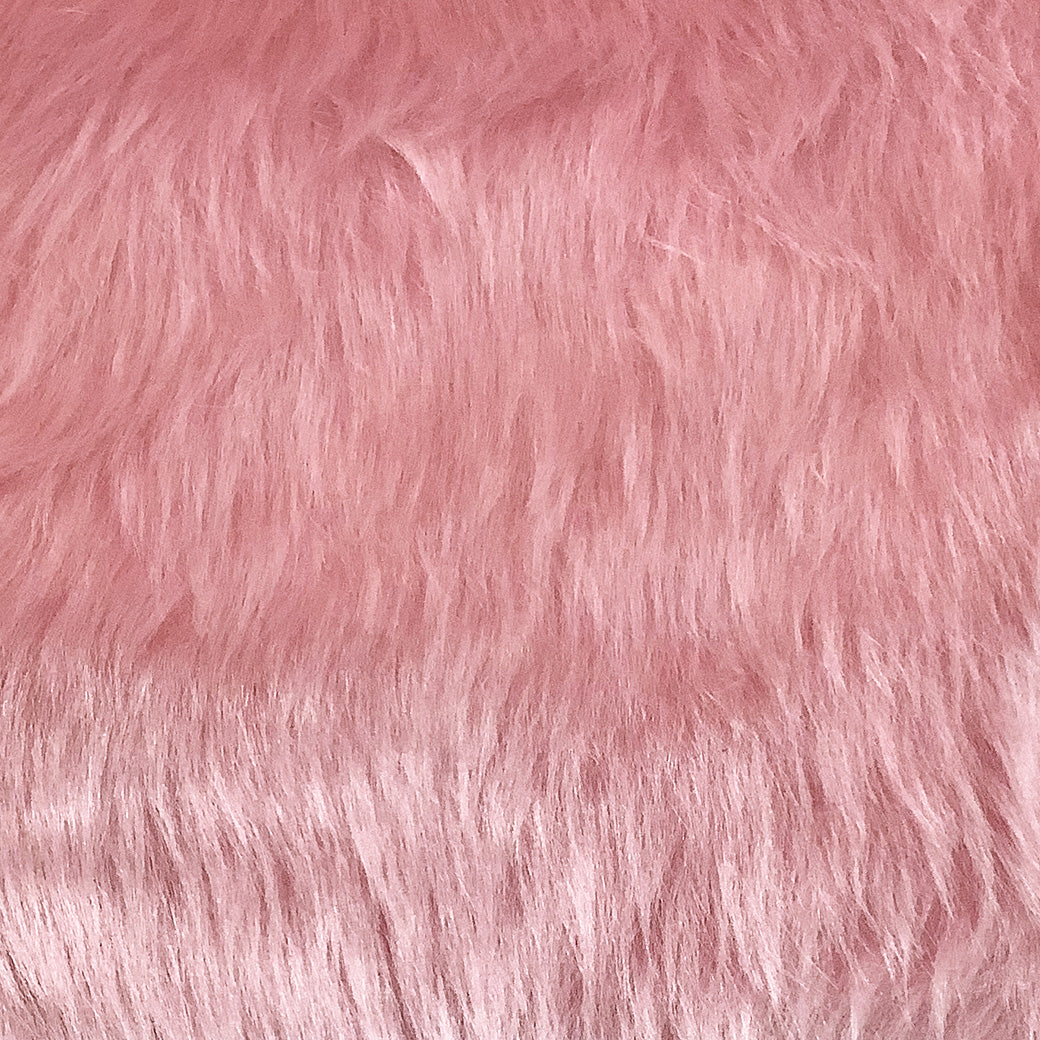 生地 【 パステルファー ピンク 】 フェイクファー生地 巾150cm アクリル