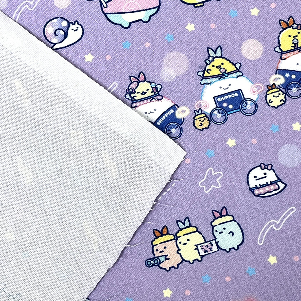 生地 【 すみっコぐらし 学童グッズ 】 1mパネル販売 110cm巾 オックス生地 キャラクター生地 綿100％