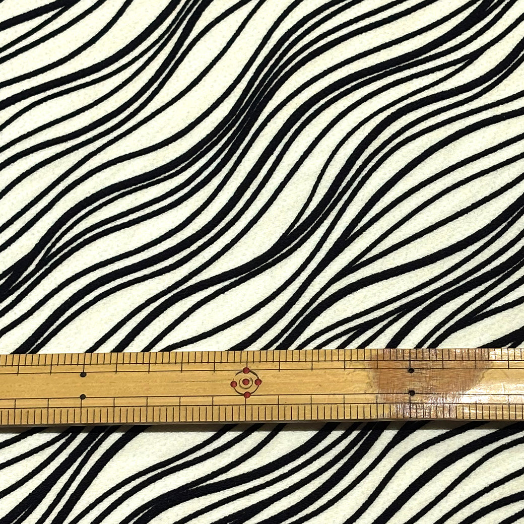 ゼブラ柄ちりめん