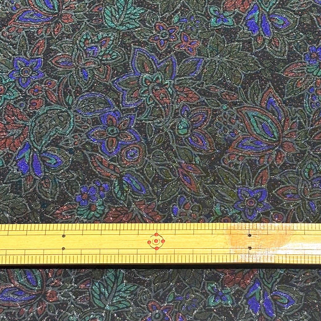 花柄ジャガード