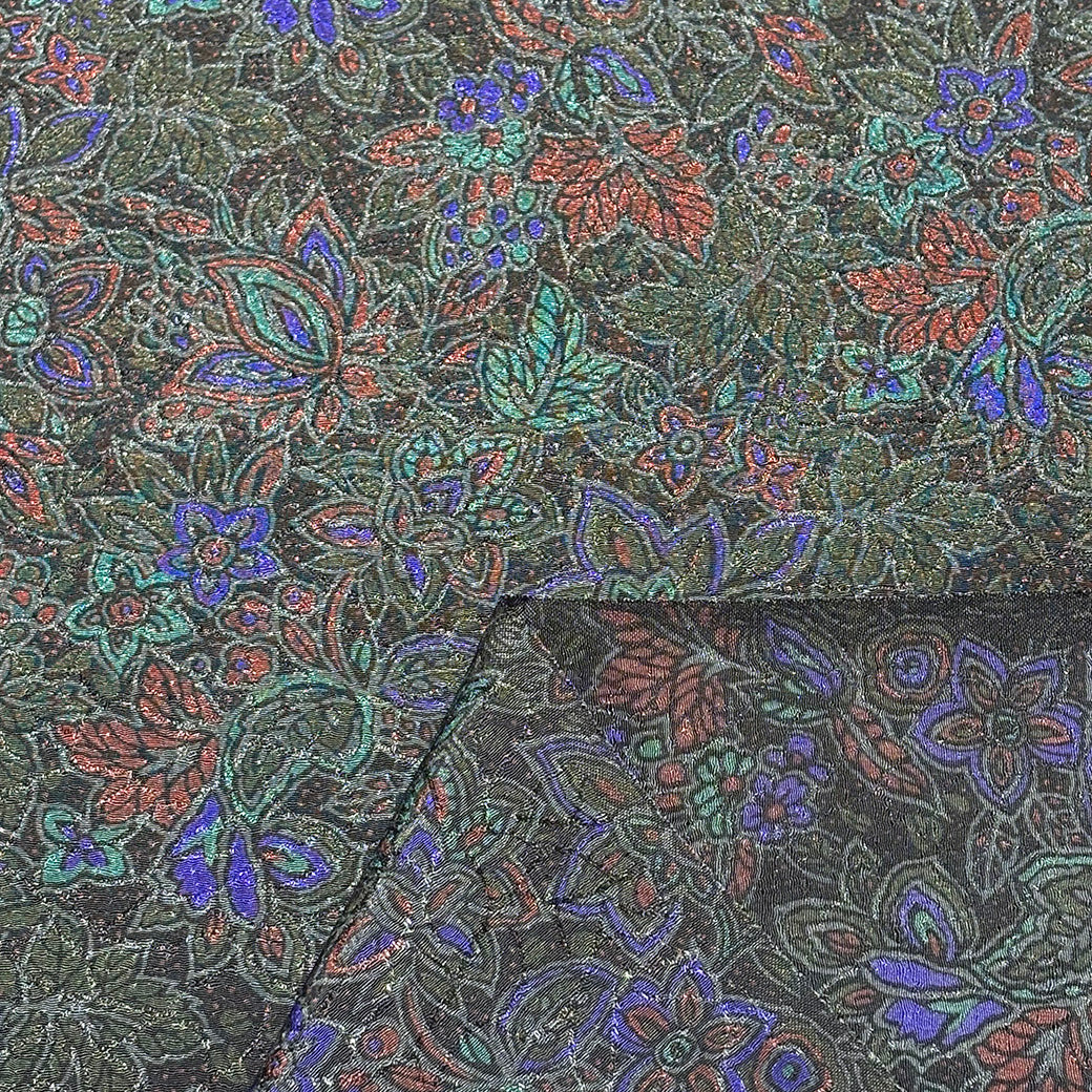 花柄ジャガード