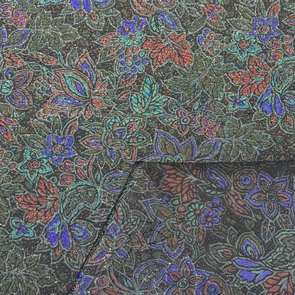 花柄ジャガード