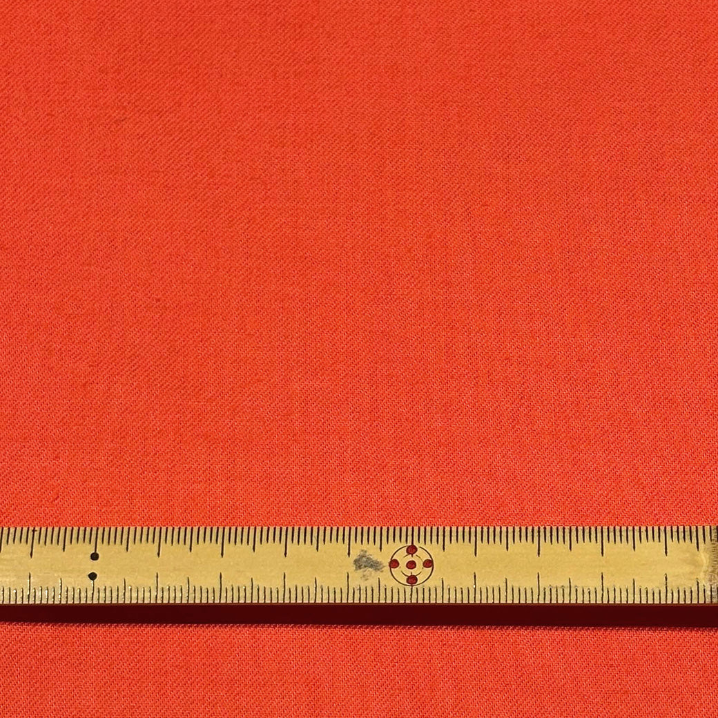 生地 【 スレキ オレンジ 】 スレーキ 袋布 綿100％ コットン 98cm巾 無地 ポケット 内布