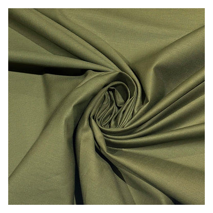 生地 【 スレキ カーキ 】 スレーキ 袋布 綿100％ コットン 100cm巾 無地 ポケット 内布