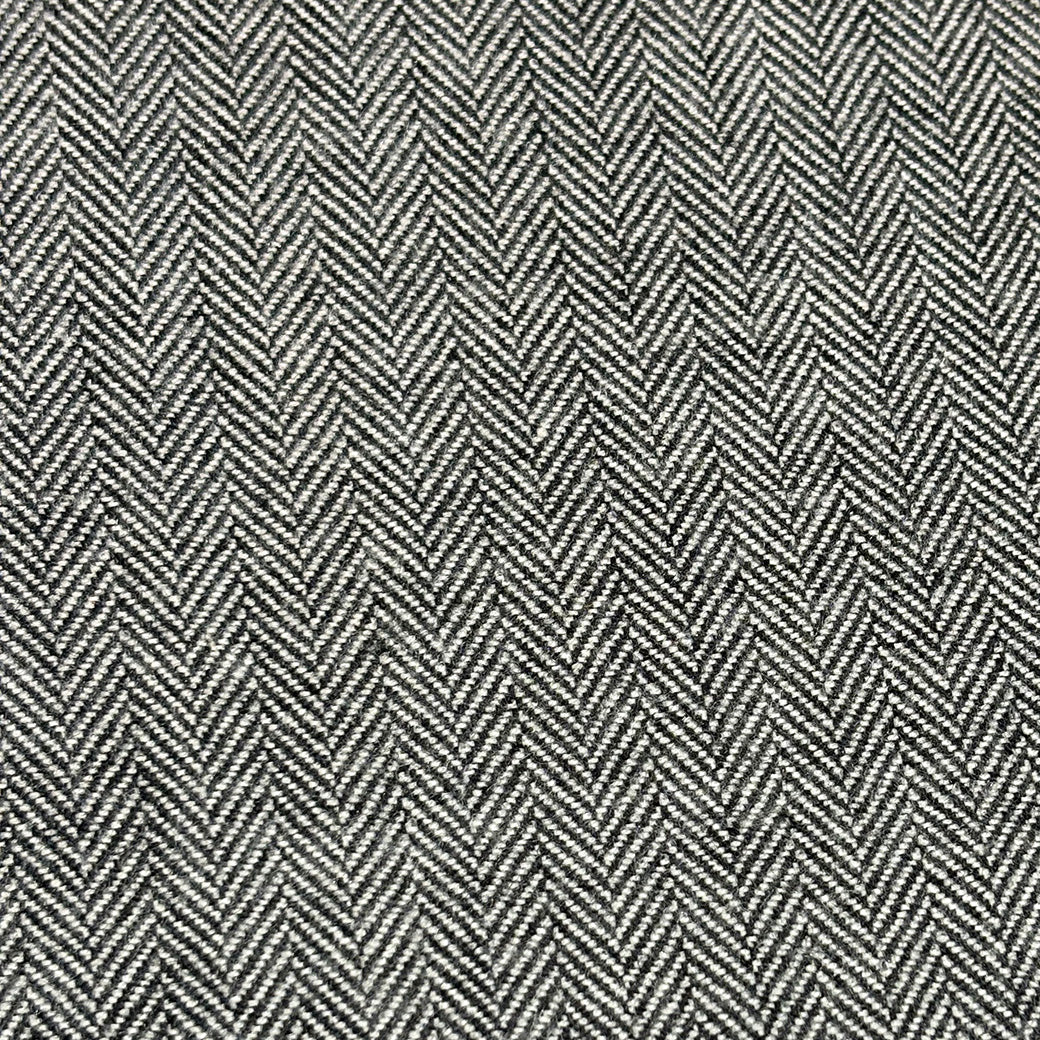 生地 【 へリンボンツイード グレー 】 ツイード生地 142cm巾 幅広 ウール混