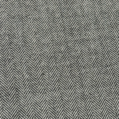 生地 【 へリンボンツイード グレー 】 ツイード生地 142cm巾 幅広 ウール混