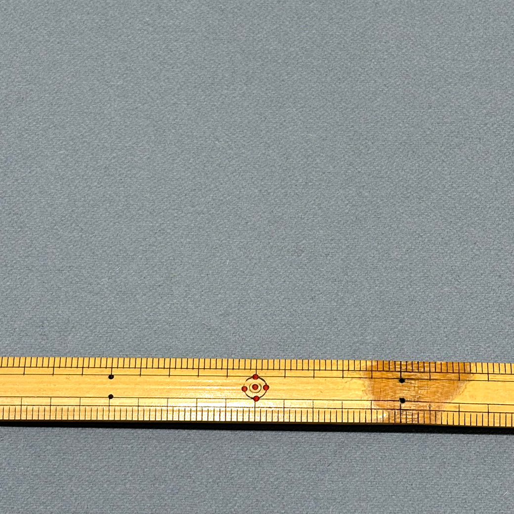 生地 【 イタリー製 カシミヤ混ウール ブルーグレー】 ウール生地 カシミヤウール 無地 146cm巾 幅広