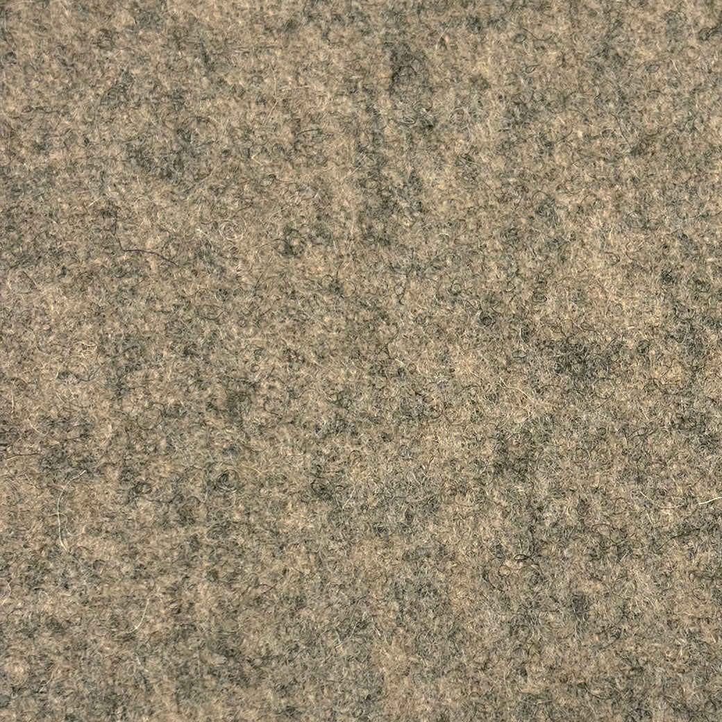 生地 【 シングルメルトン 杢ベージュ 】 ウール生地 ウール100％ 無地 148cm巾 幅広 起毛