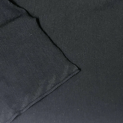 生地【 天竺 黒 】コットン天竺 天竺ニット 130cm巾 綿100％ コットン 無地