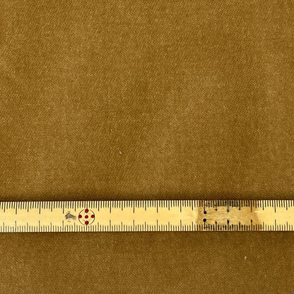 生地 【 コットンベルベット キャメル 】 ベルベット ベロア 100cm巾